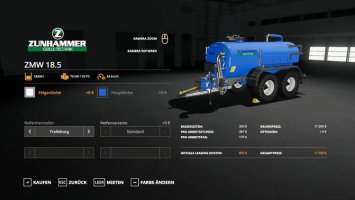 Zunhammer 18500 Milk and Water FS19