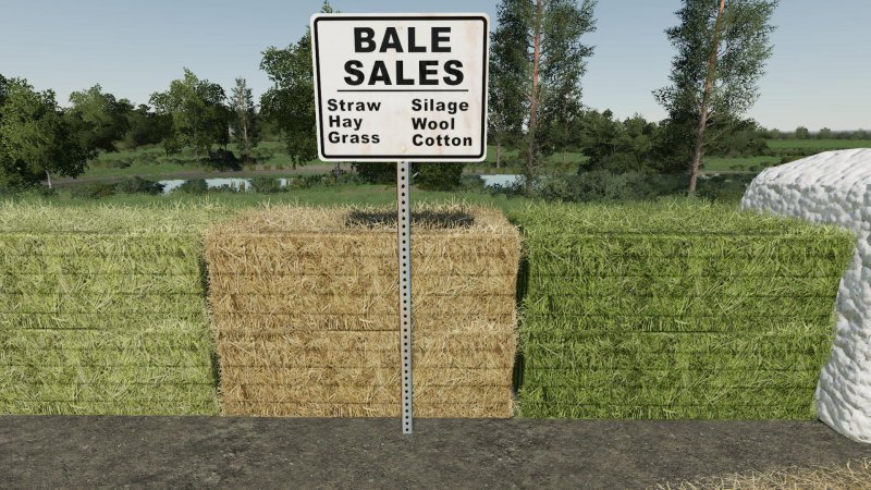 placable bale sell point for fs13