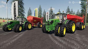 John Deere 6R - 6M + Bredal K105 - K165 FS19