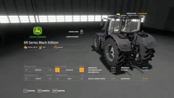 John Deere 6R Black Edition v1.0.0.9 FS19