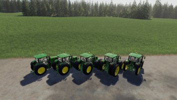 John Deere Version 1.2.0  (6115R 6125R 6130R) FS19