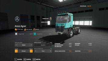 Mercedes Arocs Agrar FS19