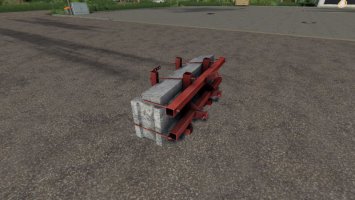 Self-made counterweight FS19