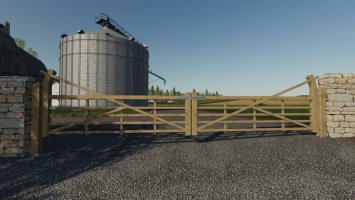 Wooden Gates Fences And Stone Walls fs19