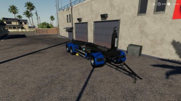 3-axle hooklift Trailer FS19