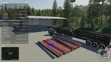 FS19 - Timber Runner Wide With Autoload Wood v1.2 FS19