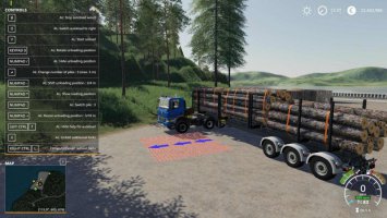 FS19 - Timber Runner Wide With Autoload Wood v1.2 FS19