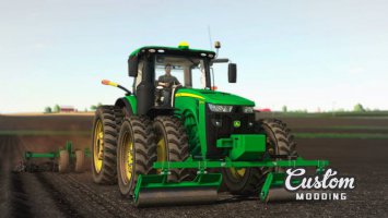 John Deere 8R V2.0 with Lankota Stalk Stompers Rollers and 360 Yield Center Tank FS19