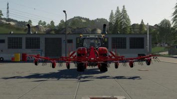 Kuhn GF8702 with ground adaptation FS19