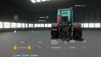 Mercedes Arocs Agrar V3 FS19