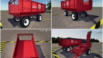 Paсk trailers for tractor v1.0 FS19