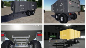 Paсk trailers for tractor v1.0 FS19