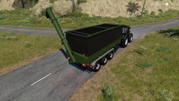 Peecon hooklift Auger Container FS19