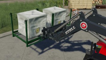 Stoll Pallet And Bale Fork FS19