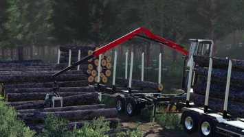 Fliegl Holz Rungen Anhänger v2.0.0.0 FS19