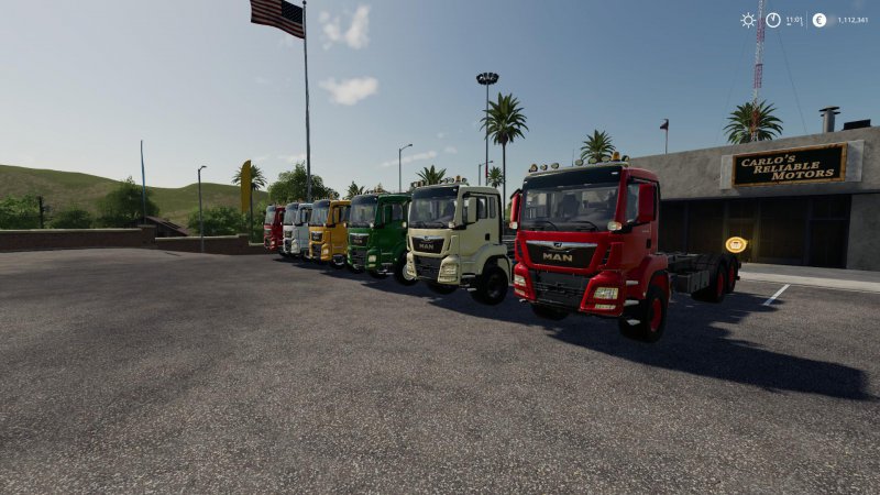 MAN TGS 18.500 HOOKLIFT v1.2.0.0 - FS19 Mod | Mod for Farming Simulator ...