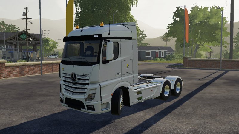 Mercedes-Benz Actros MP4 1845 6×4 - FS19 Mod | Mod for Landwirtschafts