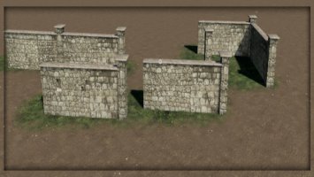 Placeable Walls v1.1 FS19