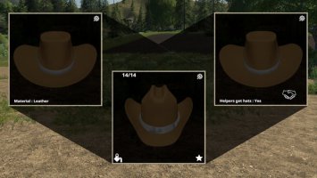 Cowboy Hat v1.0.0.1 FS19