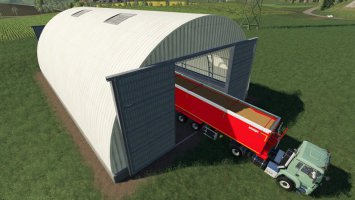 Gebogene Stahlhallen FS19