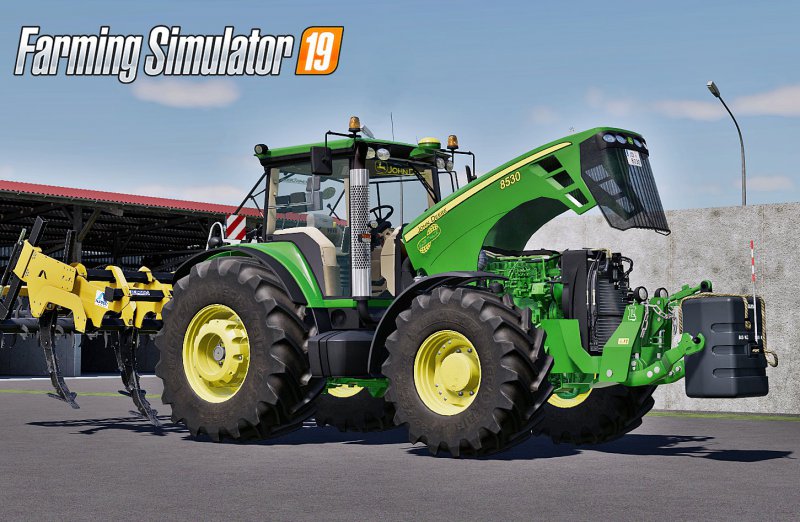 FBM Team] John Deere 6R v1.1.1.1 - FS19 Mod