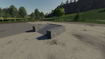 Platzierbare Betonrampe FS19