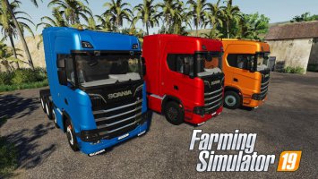 Scania R730 8X4 fs19