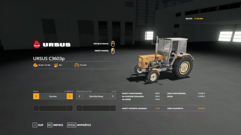 Ursus 360 3p Fs19 Mod Mod For Farming Simulator 19 Ls Portal 7623