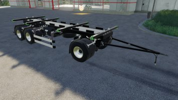 3 Achser Wechselbrücke Drehschemel FS19