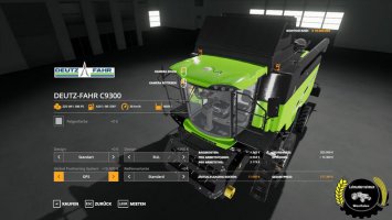 DEUTZ-FAHR C9300 FS19