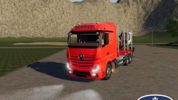 Mercedes Benz ACTROS FORESTRY 1845