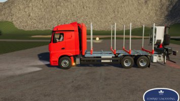 Mercedes Benz ACTROS FORESTRY 1845 FS19