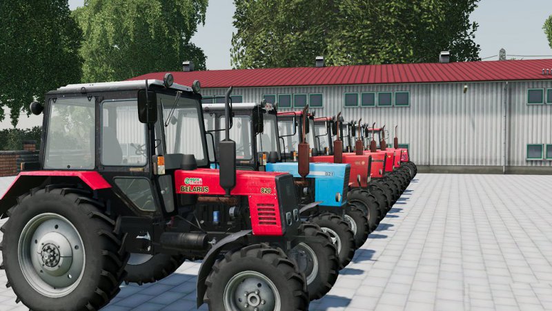 Belarus Mtz Pack Fs19 Mod Mod For Landwirtschafts Simulator 19 Ls