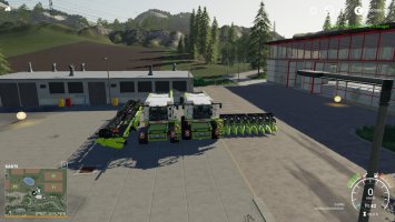 Claas Lexion 780 with capacity selection and cutters v1.1 fs19