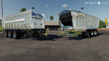 Forage wagons modpack Color / Chrome Edtion fs19