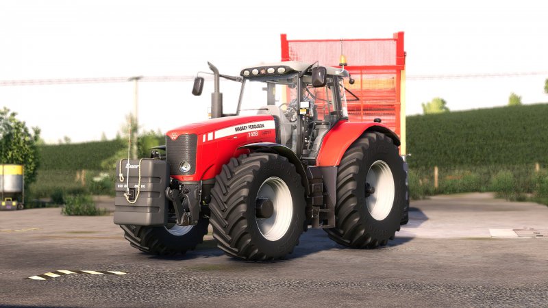 Massey Ferguson 7400 V1 Fs19 Mod Mod For Farming Simulator 19 Ls Portal 5746