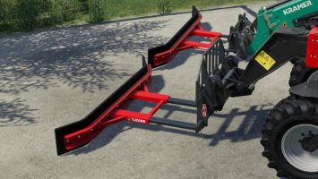 Fork Mount Rubber Scraper Pack FS19