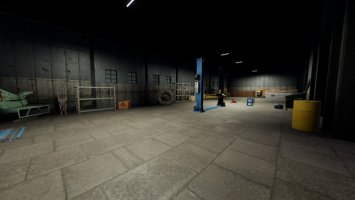 Garage With Workshop Trigger FS19