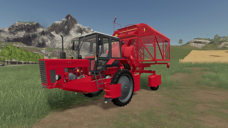 fs19 harvester trailer mod