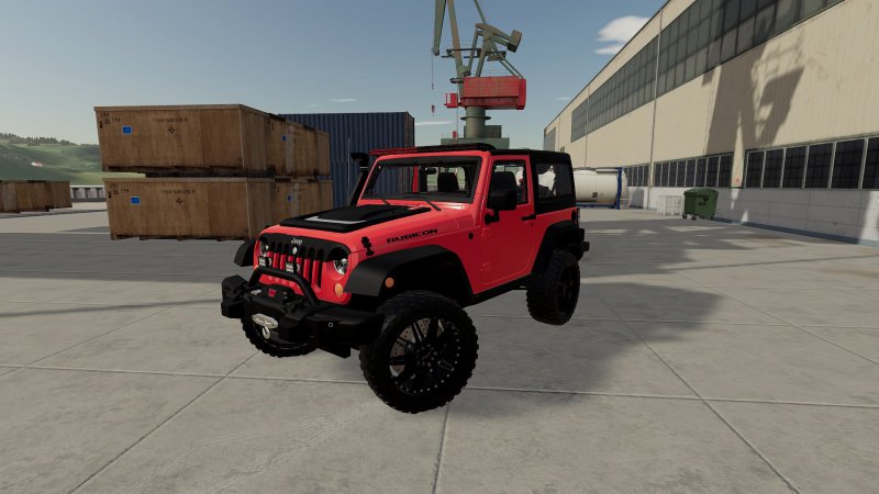 Jeep Wrangler Rubicon - FS19 Mod | Mod for Farming Simulator 19 | LS Portal