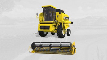 New Holland TC 57 + Super Flex Cutter FS19