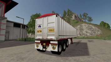 6 Axle Dump Trailer v1.1 FS19