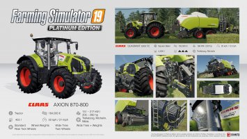 Farming Simulator 19 Platinum fact sheet #3 NEWS