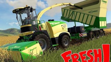 Krone Cargo Overloading Trailer fs19