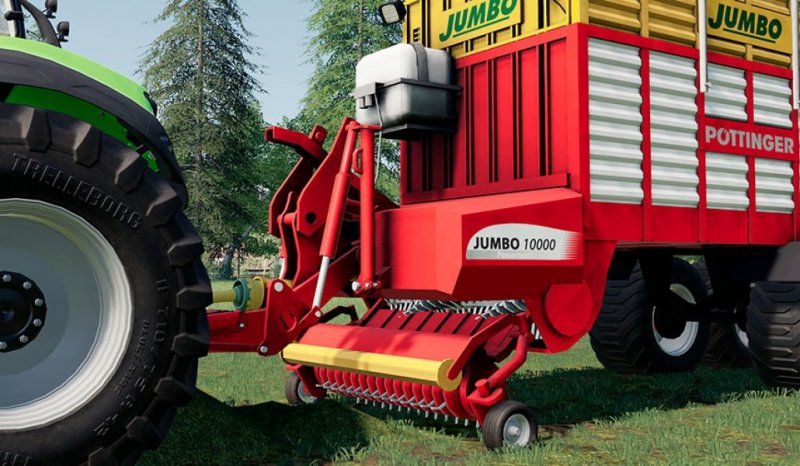 Pöttinger Jumbo Loading Wagon 43000 Liters Fs19 Mod Mod For Landwirtschafts Simulator 19 3827