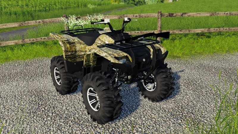 Yamaha Grizzly Snow Plow 10 Fs 19 Farming Simulator 19 Yamaha Grizzly ...