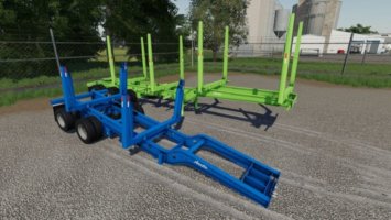 ARCTIC SUPER B LOG TRAILERS v2.0 fs19