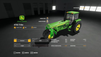 John Deere 4755 Trike V3.0 FS19