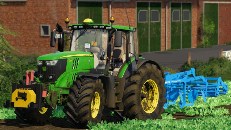 John Deere 6r Pack By 6195rpowerofficial Fs19 Mod Mod For Farming Simulator 19 Ls Portal 6572