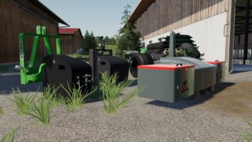 Selfmade weight pack FS19